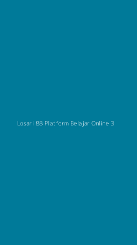 Tampilan Antarmuka Aplikasi Losari 88 Platform Belajar Online - 3