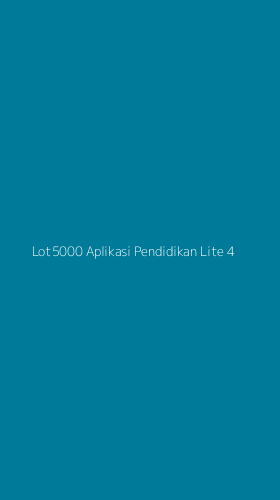 Tampilan Antarmuka Aplikasi Lot5000 Aplikasi Pendidikan Lite - 4