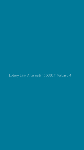 Tampilan Antarmuka Aplikasi Lotery Link Alternatif Sbobet Terbaru - 4