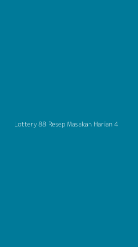 Tampilan Antarmuka Aplikasi Lottery 88 Resep Masakan Harian - 4