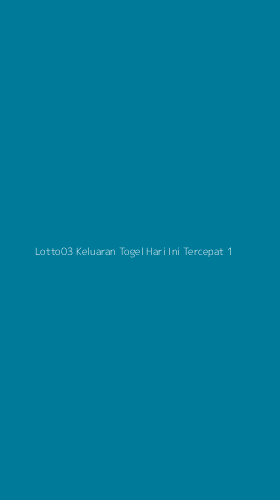 Tampilan Antarmuka Aplikasi Lotto03 Keluaran Togel Hari Ini Tercepat - 1