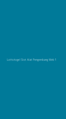 Tampilan Antarmuka Aplikasi Lottotogel Slot Alat Pengembang Web - 1