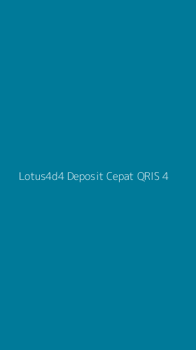 Tampilan Antarmuka Aplikasi Lotus4d4 Deposit Cepat Qris - 4