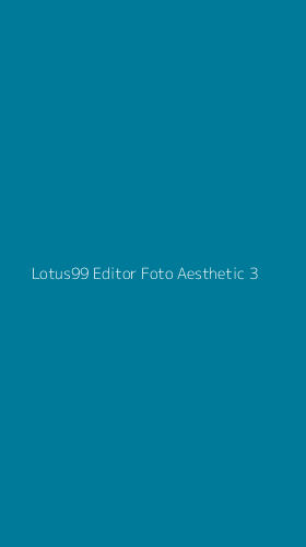 Tampilan Antarmuka Aplikasi Lotus99 Editor Foto Aesthetic - 3