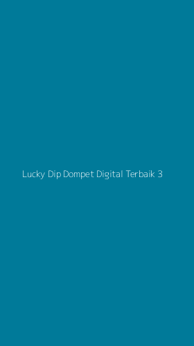 Tampilan Antarmuka Aplikasi Lucky Dip Dompet Digital Terbaik - 3