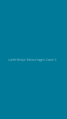 Tampilan Antarmuka Aplikasi Luk4d Belajar Bahasa Inggris Cepat - 3