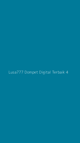 Tampilan Antarmuka Aplikasi Lusa777 Dompet Digital Terbaik - 4