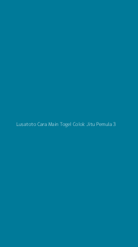Tampilan Antarmuka Aplikasi Lusatoto Cara Main Togel Colok Jitu Pemula - 3