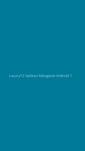 Tampilan Antarmuka Aplikasi Luxury12 Aplikasi Kebugaran Android - 1
