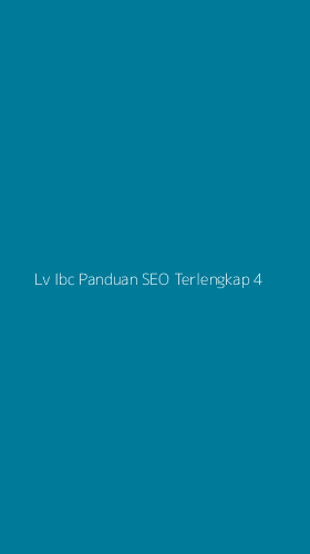 Tampilan Antarmuka Aplikasi Lv Ibc Panduan Seo Terlengkap - 4