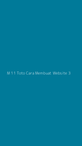 Tampilan Antarmuka Aplikasi M 11 Toto Cara Membuat Website - 3