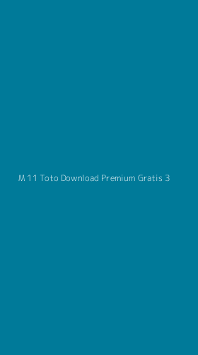 Tampilan Antarmuka Aplikasi M 11 Toto Download Premium Gratis - 3