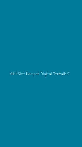 Tampilan Antarmuka Aplikasi M11 Slot Dompet Digital Terbaik - 2