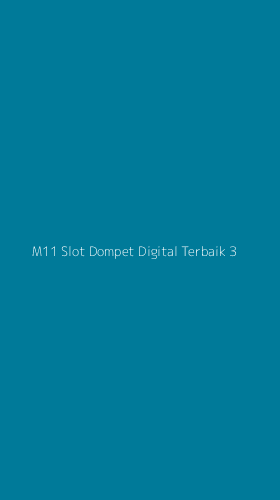 Tampilan Antarmuka Aplikasi M11 Slot Dompet Digital Terbaik - 3