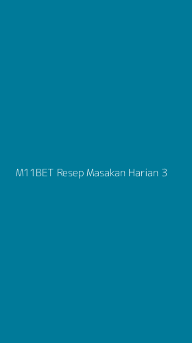 Tampilan Antarmuka Aplikasi M11bet Resep Masakan Harian - 3