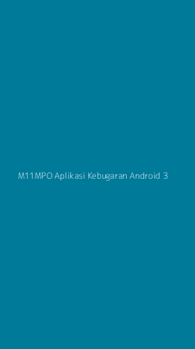 Tampilan Antarmuka Aplikasi M11mpo Aplikasi Kebugaran Android - 3