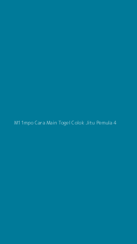 Tampilan Antarmuka Aplikasi M11mpo Cara Main Togel Colok Jitu Pemula - 4