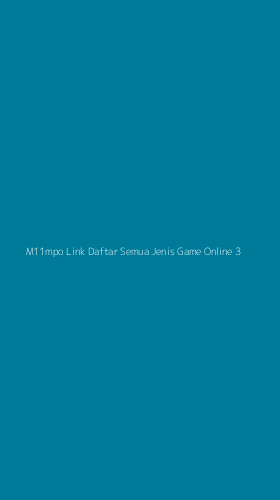 Tampilan Antarmuka Aplikasi M11mpo Link Daftar Semua Jenis Game Online - 3