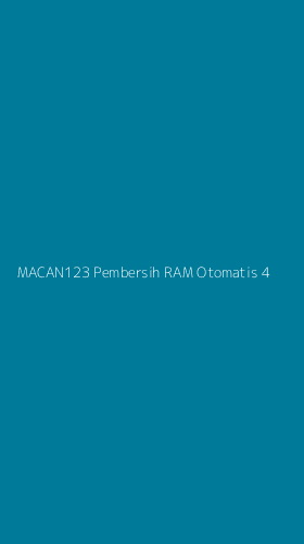 Tampilan Antarmuka Aplikasi Macan123 Pembersih Ram Otomatis - 4