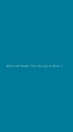 Tampilan Antarmuka Aplikasi Macau4d Bandar Toto Slot Gacor Resmi - 3