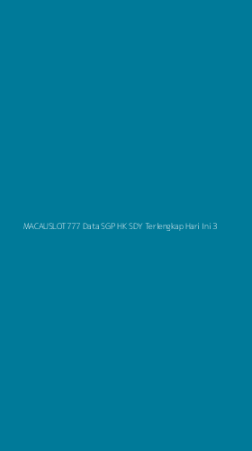 Tampilan Antarmuka Aplikasi Macauslot777 Data Sgp Hk Sdy Terlengkap Hari Ini - 3