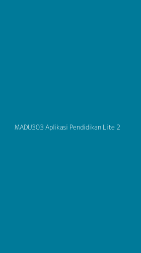 Tampilan Antarmuka Aplikasi Madu303 Aplikasi Pendidikan Lite - 2