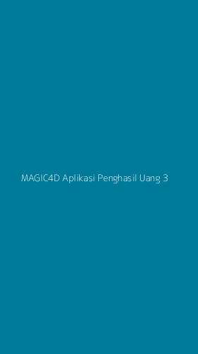 Tampilan Antarmuka Aplikasi Magic4d Aplikasi Penghasil Uang - 3