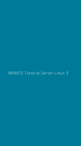 Tampilan Antarmuka Aplikasi Main55 Tutorial Server Linux - 3