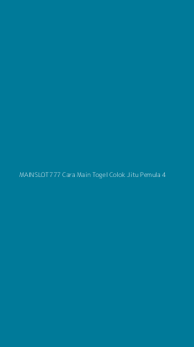 Tampilan Antarmuka Aplikasi Mainslot777 Cara Main Togel Colok Jitu Pemula - 4