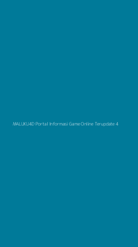 Tampilan Antarmuka Aplikasi Maluku4d Portal Informasi Game Online Terupdate - 4