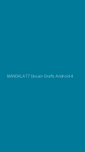 Tampilan Antarmuka Aplikasi Mandala77 Desain Grafis Android - 4