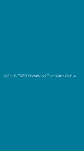 Tampilan Antarmuka Aplikasi Manuver88 Download Template Web - 4