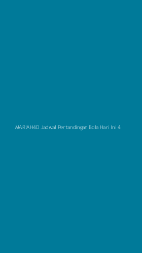 Tampilan Antarmuka Aplikasi Mariah4d Jadwal Pertandingan Bola Hari Ini - 4