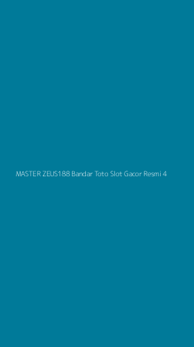 Tampilan Antarmuka Aplikasi Master Zeus188 Bandar Toto Slot Gacor Resmi - 4
