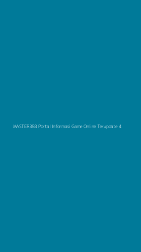 Tampilan Antarmuka Aplikasi Master388 Portal Informasi Game Online Terupdate - 4