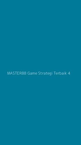 Tampilan Antarmuka Aplikasi Master88 Game Strategi Terbaik - 4
