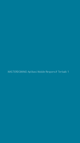 Tampilan Antarmuka Aplikasi Masterdomino Aplikasi Mobile Responsif Terbaik - 1