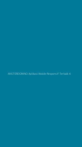 Tampilan Antarmuka Aplikasi Masterdomino Aplikasi Mobile Responsif Terbaik - 4