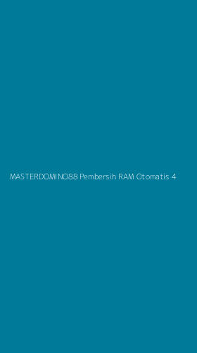 Tampilan Antarmuka Aplikasi Masterdomino88 Pembersih Ram Otomatis - 4