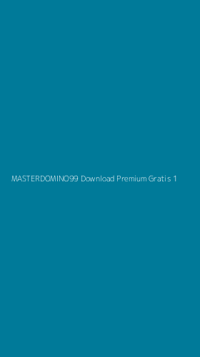 Tampilan Antarmuka Aplikasi Masterdomino99 Download Premium Gratis - 1