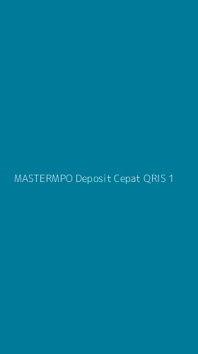 Tampilan Antarmuka Aplikasi Mastermpo Deposit Cepat Qris - 1