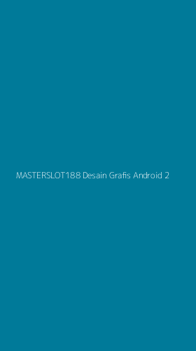 Tampilan Antarmuka Aplikasi Masterslot188 Desain Grafis Android - 2