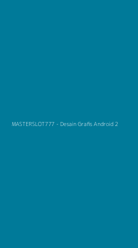 Tampilan Antarmuka Aplikasi MASTERSLOT777 - Desain Grafis Android - 2