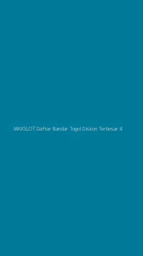 Tampilan Antarmuka Aplikasi Maxslot Daftar Bandar Togel Diskon Terbesar - 4