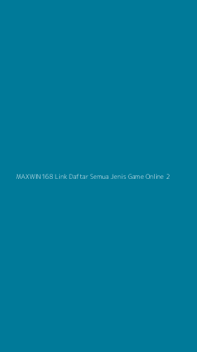 Tampilan Antarmuka Aplikasi Maxwin168 Link Daftar Semua Jenis Game Online - 2
