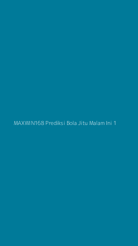 Tampilan Antarmuka Aplikasi Maxwin168 Prediksi Bola Jitu Malam Ini - 1