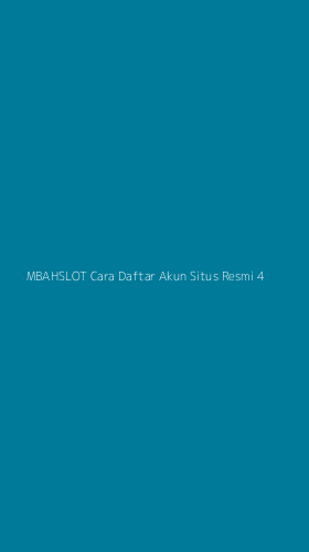 Tampilan Antarmuka Aplikasi Mbahslot Cara Daftar Akun Situs Resmi - 4