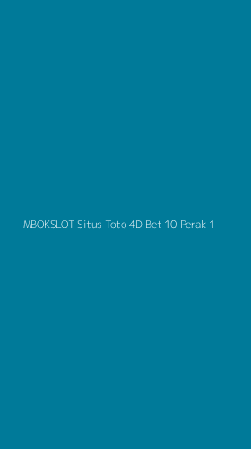 Tampilan Antarmuka Aplikasi Mbokslot Situs Toto 4d Bet 10 Perak - 1