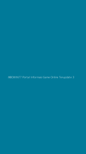 Tampilan Antarmuka Aplikasi Mbowin77 Portal Informasi Game Online Terupdate - 3