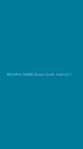 Tampilan Antarmuka Aplikasi Megapulsa888 Desain Grafis Android - 1